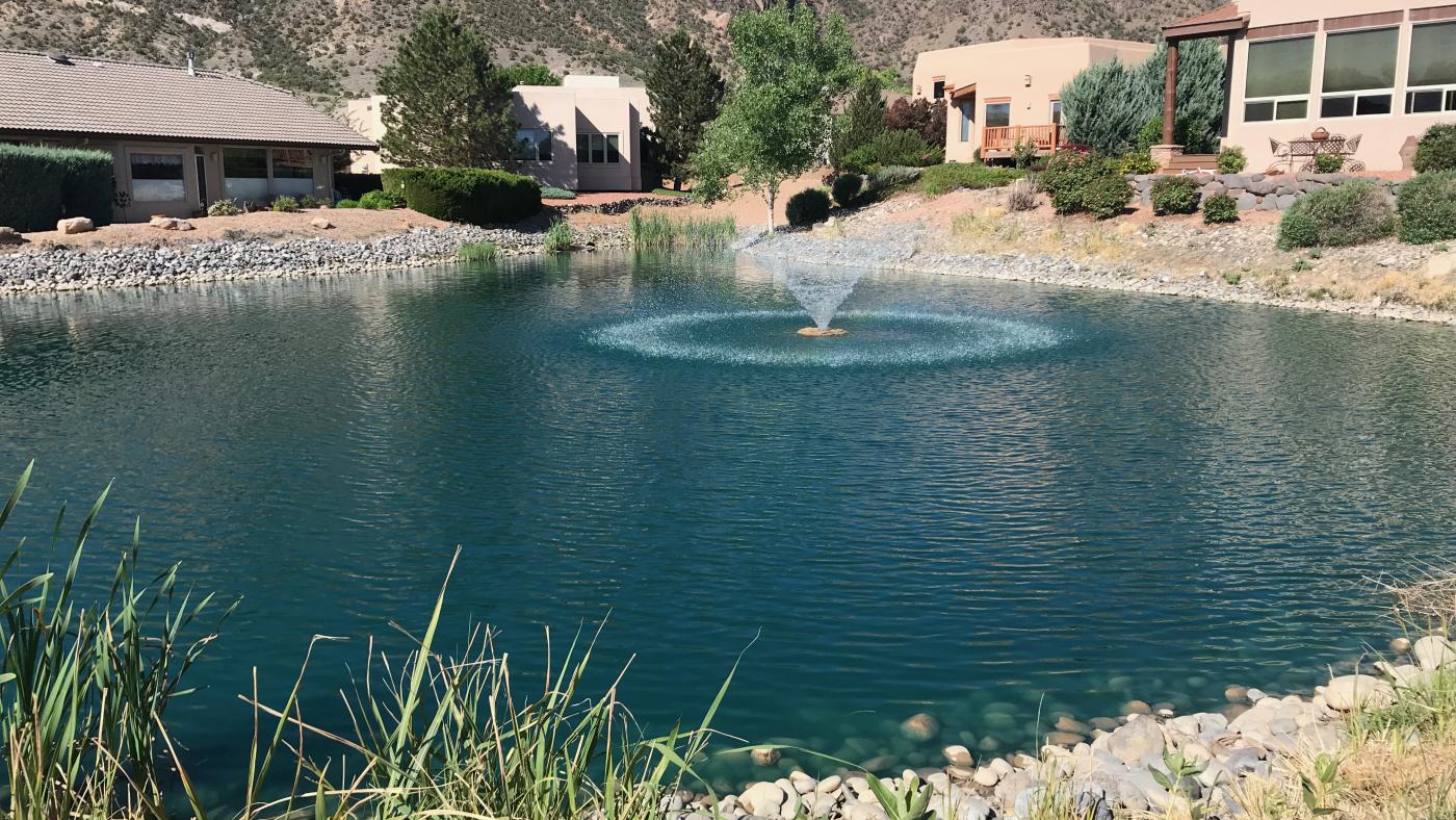 Irrigation Pond provides irrigation water and beauty